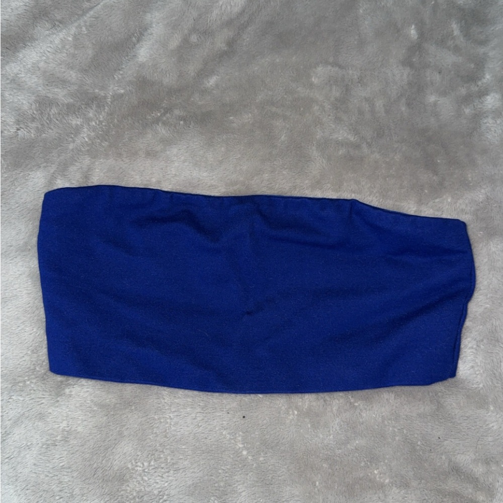 Superdown Vibrant Blue Tube Top